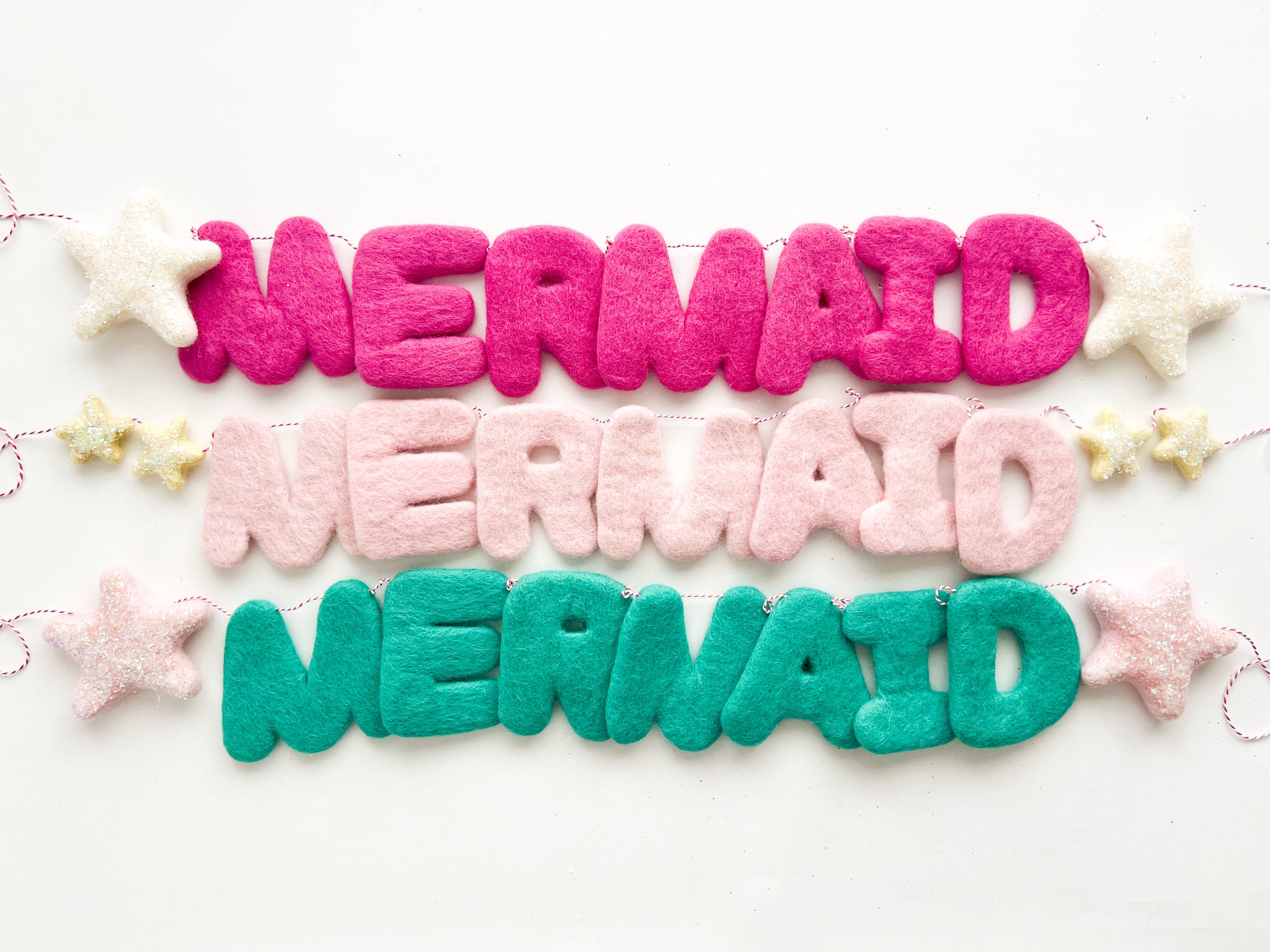 Letter Garlands – Pearl and Jane
